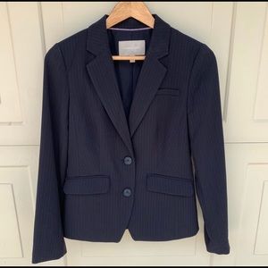 Banana republic pinstripe blazer women’s size 4